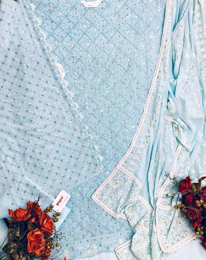 Fepic Rosemeen Georgette Wholesale Salwar Suit Collection
